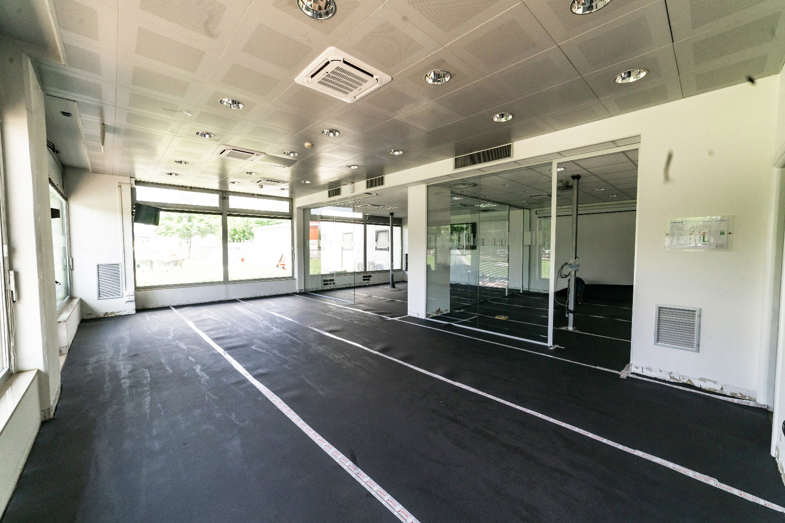 Warmset-Installation - Aluminium-Heizung Gold